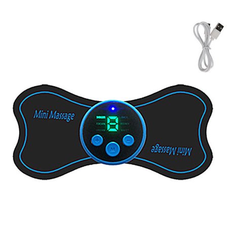 Bärbar mini nackmassager cervikal stimulator smärtlindring present