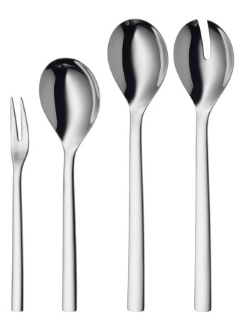 Nuova Serveringssæt, 4 Dele Silver WMF