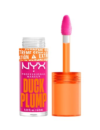 NYX Professional Makeup Nyx Professional Makeup Duck Plump Lip Lacquer 12 Bubblegum Bae 7Ml - Nude - 7 ml