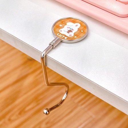 2 STK Pung Taske Bordkrog Håndtaskeophæng 07 07