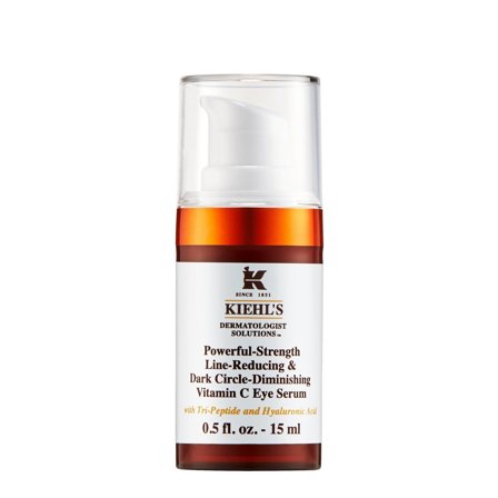 KIEHL'S Labbra e Occhi Powerful-Strength Line-Reducing & Dark Circle-Diminishing Vitamin C Eye Serum 15ml - Contorno occhi antirughe