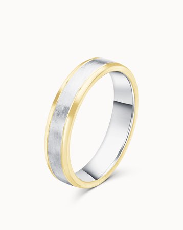 Gladde ring Louie voor heren 6 mm - verlovingsringen en Trouwringen van Vanbruun