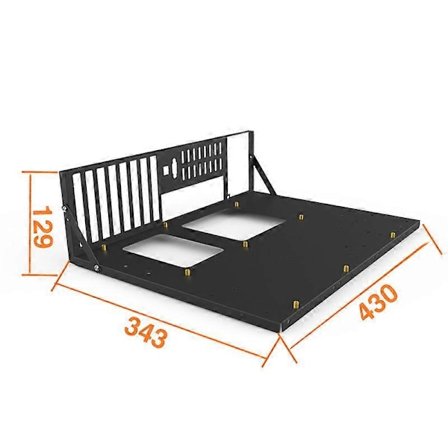 Miningramme Åpen Chassisramme Forsterket Hovedkortbrakett Festingsramme Mining Rig Kabinett Ramme