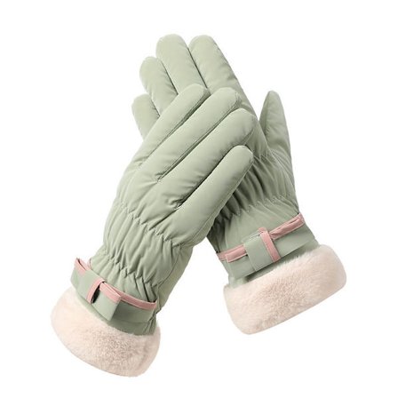 Hansker Dame Vinter Vindtett og Kuldebestandig Pluss Fløyel Varme Hansker Herre Vinter Varme Hansker