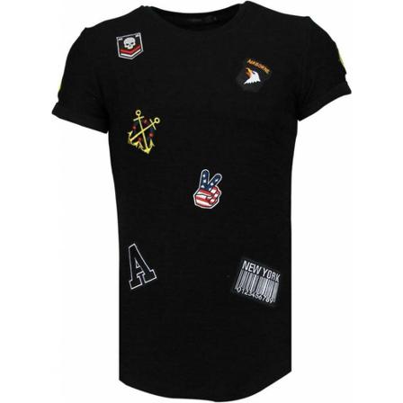 True Rise - T-shirts - Svart - Herr - Storlek: M, Herr, Storlek: M