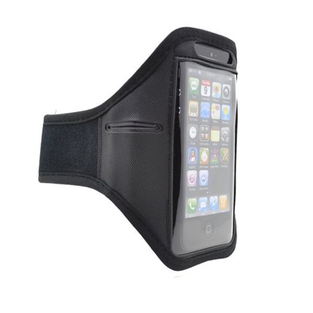 Sportarmband till iPhone 5S/5 (Svart)