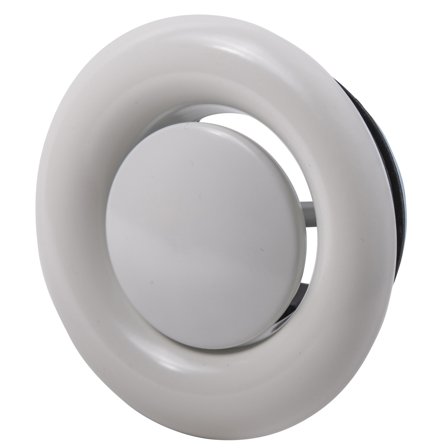 Flexit 09713 Avtrekksenhet hvit, 100 mm, Ventilasjon