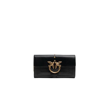 Pinko Wallets & Cardholders Sort, Dame Punge og Kortholder, Størrelse: ONE Size