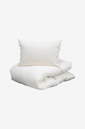 Turiform - Bäddset Chill - Vit - Påslakanset - 150X210 - Från Homeroom