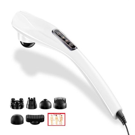 Handhållen Nacke Ryggmassage - Kropp Axel Nacke Midja Och Ben Elektrisk Slagmassage Sticka Hammare