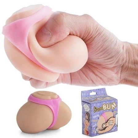 Antistressboll Rumpa Rolig för Ilska Ångest Stress Sensorisk_MGF