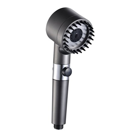 Duschmunstycke, högtrycksduschmunstycken med 3 spraylägen, filter