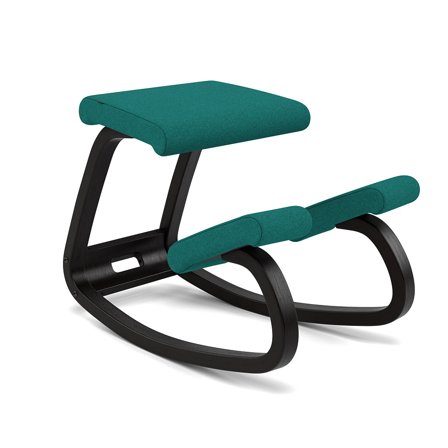 Varier Furniture Variable - Green Wool - Black base