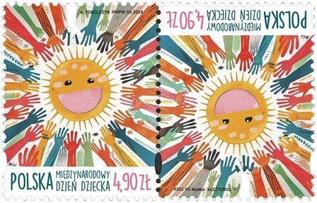 Polen - International Børnedag 2024 - Postfrisk sæt 2v