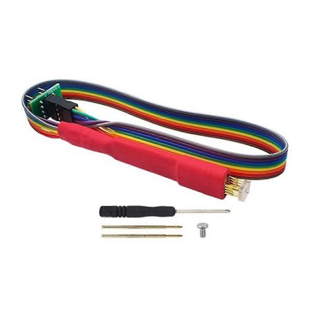 WSON8 Chip Brännande Sond Läs och Skriv Fjäderstift Skärmavstånd 1.27 Programmeringsadapter Test Sond