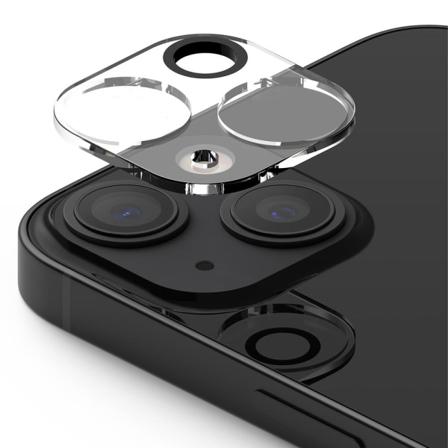 Iphone 12 Mini Linsskydd Heltäckande Glas Transparent