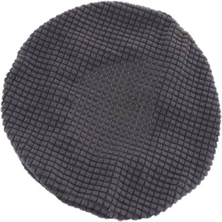 2 stk. Stretch-bare tykke runde barstolstrekk