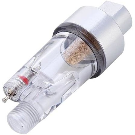 Airbrush vattenfälla, Mini Inline luftfilter 1/8in slanganslutning Fukt för Airbrush spruta