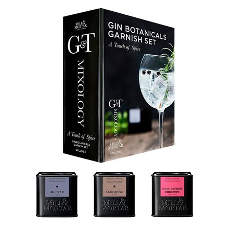 Mill & Mortar A Touch Of Spice G&T Garnish Set, Helse & Madvarer, Krydderier, Øvrigt