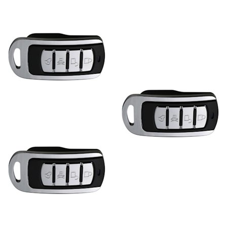 MultiDevice 433MHz Fjernbetjening Klone Teknologi 4-Knaps Tilpasning