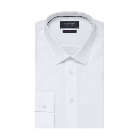 Profuomo Shirt , Wit , Heren , Maat: XL