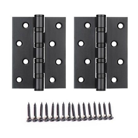 Hårdvara Rostfritt stål Gångjärn Dörrkontakt Låda 8 monteringshål Hållbar möbel Bokhylla Fönsterskåp Hem