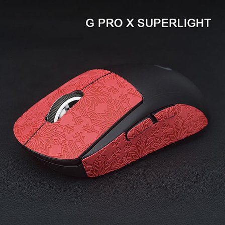 Mouse Grip Tape Skøyte Håndlaget klistremerke Sklisikker hud suge svette