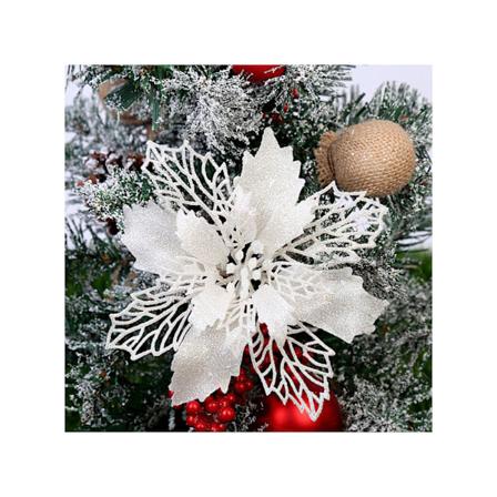 10st jul Stor julstjärna glitterträd blomma hängande fest juldekor present f