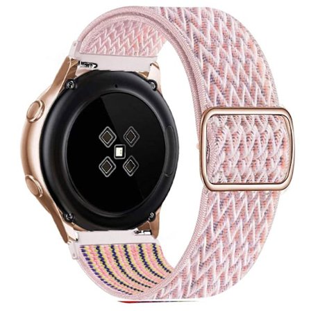 20 mm 22 mm ranneke Samsung Galaxy Watch 4/classic/3/5/ pro/active 2 Gear S3 elastinen nylon Huawei Watch Gt 2 2e 3 Pro hihna