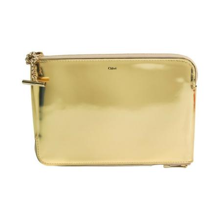 Chloé Pre-owned, Clutch bag Beige, Dames, Maat:ONE Size,leer