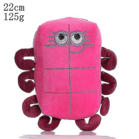 Numberblocks Pehmolelu Digitaalinen Rakennuspalikka Lelut 5