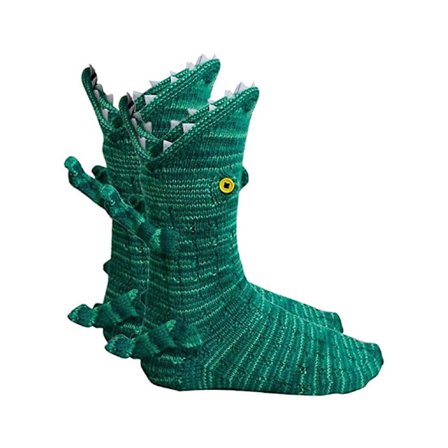 Sjove dyrestrømper til kvinder Nyhed Krokodillegulvsokker C