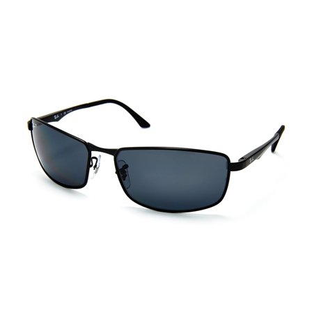 Ray-Ban -Aurinkolasit - Black Rectangular - Ray-Ban RB3498 006/81 6117
