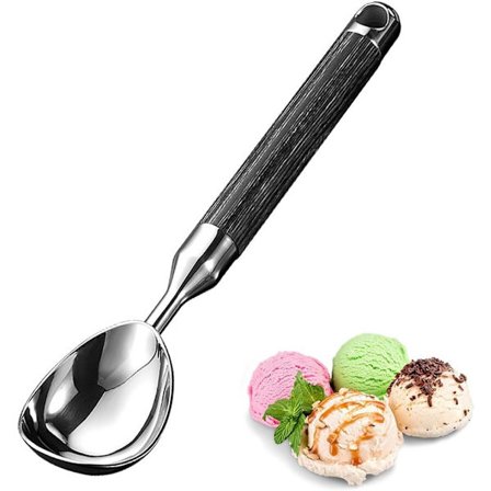 20x4cm Glasskoper Glasskoper 304 Rustfritt Stål Glasskope for Kaker, Is og Frukt