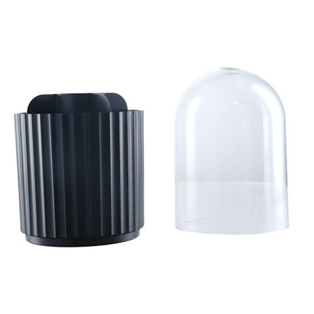 Meikkisiveltimen pidike Kosmetiikka Organizer MUSTA RAITA MUSTA