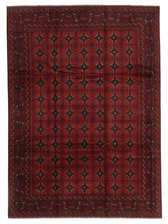 Medalionowy Duży Kunduz Dywan 250X346 Wełna