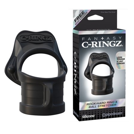 Pipedream Fantasy C-Ringz Rock Hard Ring & Ball Stretcher