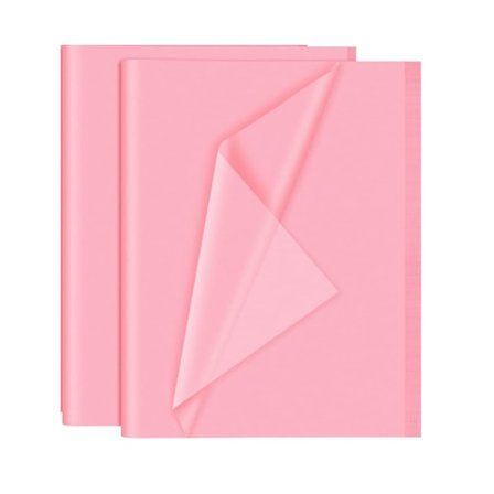 80 arkkia vaaleanpunaista silkkipaperia 50 x 70 cm, kirkkaan vaaleanpunainen irtotavarana pakkauspaperi, vaaleanpunaiset pakkauspaperiarkit, jotka 