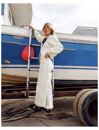 nué notes Porter Pant - Cream - 36