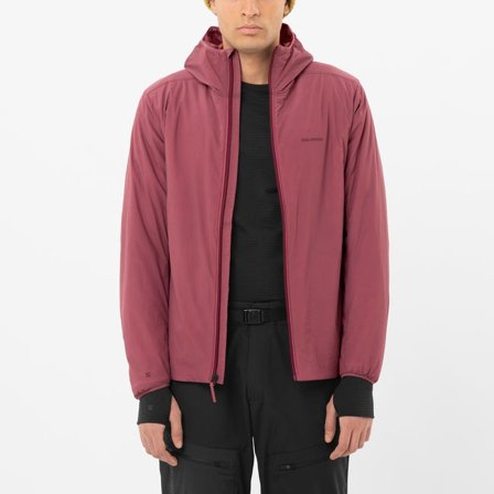 Salomon - Thermo-Jacke mit Kapuze Herren Mountain Flex - Nocturne