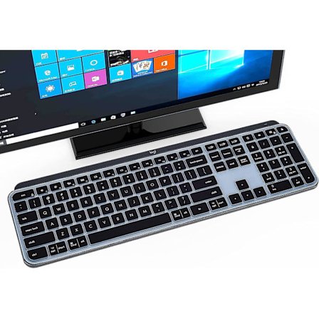 Silikone tastaturdæksel til Logitech Mx Keys/logitech Craft Advanced trådløst tastatur, Logitech Mx Keys tilbehør, Ultra T