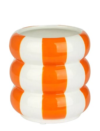 Balvi | Keramik Urtepotte Flyder, Orange, 12 Cm | H:12CM