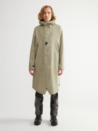 Klättermusen Syr Kapuzenparka Unisex - Silver Green - Unisex - XL