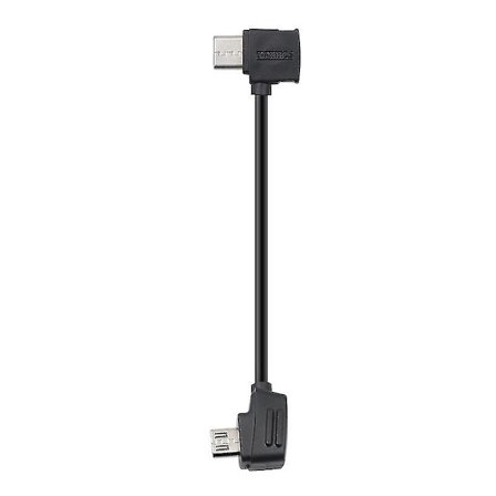Startrc 10cm USB-C / Type-C - Micro USB -muunninliitäntädatakaapeli Dji Mavic Mini / Air, Shark -kaukosäätimelle [GGL]