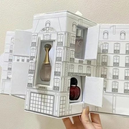 Castle Parfymprov 5-delars set, Miniatyr Sweetheart Red Poison True Self Joy Parfymset