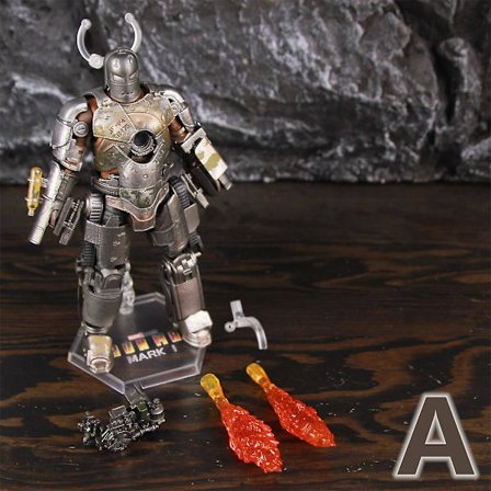 Zd Toys Marvel Iron Man Mk1 Mk2 Mk3 Mk4 Mk5 Mk6 Mk7 Mk42 Mk43 7" Film Actionfigur Iron-man Mark 1 2 3 4 5 6 7 42 43 Legends C