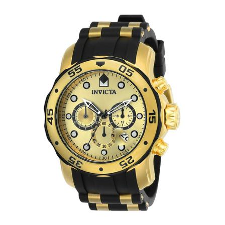 Invicta Watches, Pro Diver - Scuba 17885 Men& quartz Watch - 48mm Żółty, Mężczyzna, Rozmiar: ONE Size
