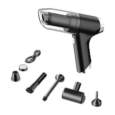 Auton imuri 12000pa Langaton kädessä pidettävä voimakas imuri Kannettava robotti autoon Kotiin Toimistoon (FMY)