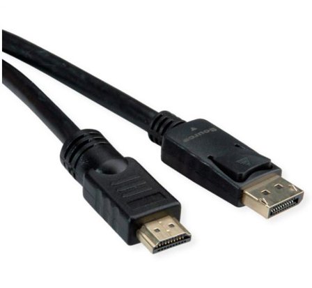ROLINE DisplayPort Cable, DP - UHDTV