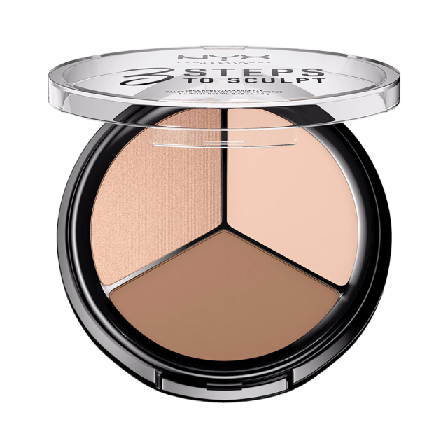 NYX Professional Makeup 3 SstepsTo Scuplpt Highlighter Dam Flerfärgad 15 G
